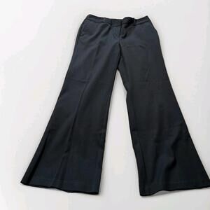 INC International Concepts Black Flared Pants